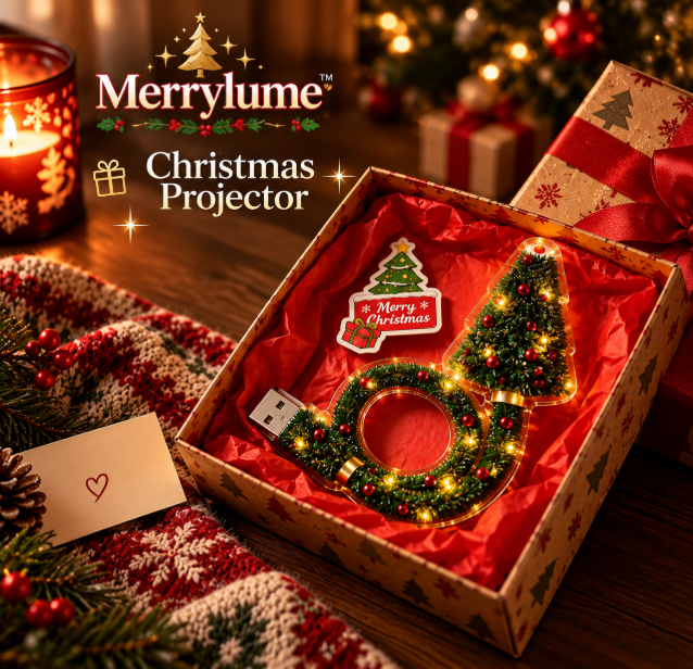 Merrylume– Christmas Magic Projector 🎄✨