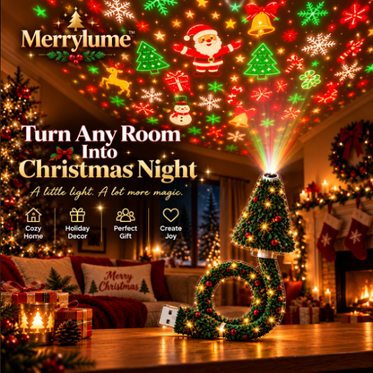 Merrylume– Christmas Magic Projector 🎄✨